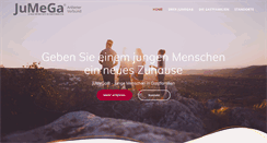 Desktop Screenshot of jumega.de